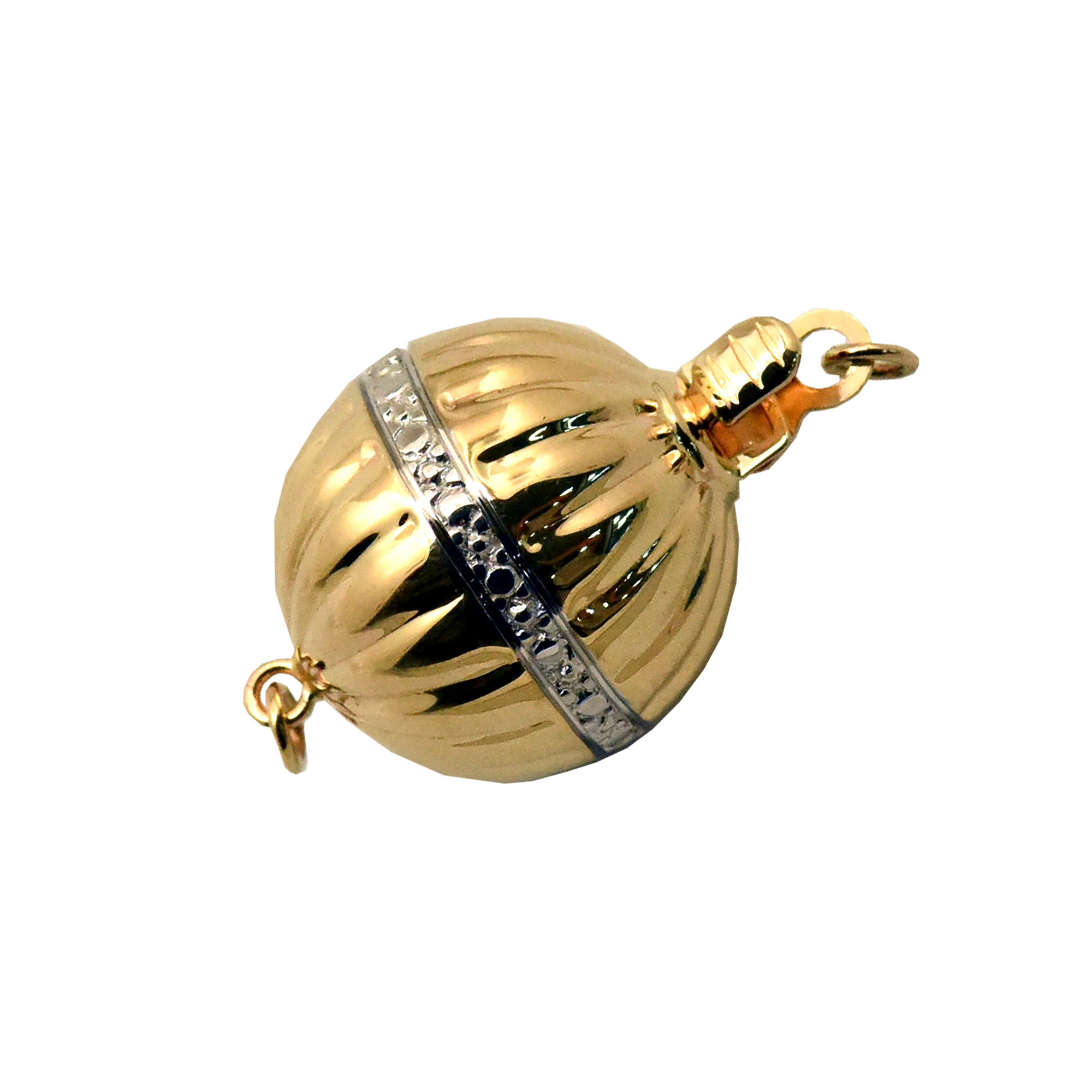 GOLD BALL CLASPS